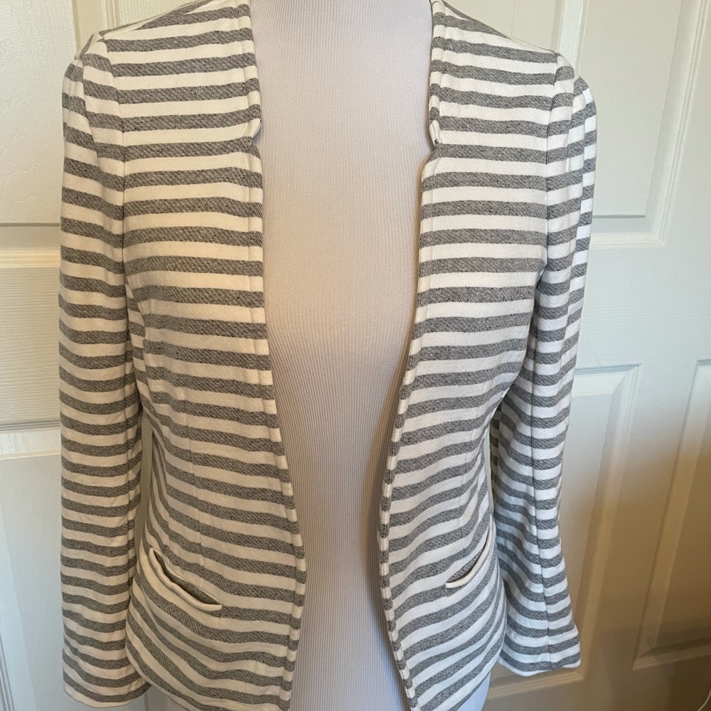 Stripped loft jacket